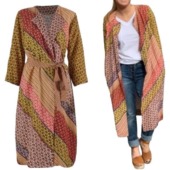 CAbi Poet Patchwork Kimono Duster - Picture 8 of 8